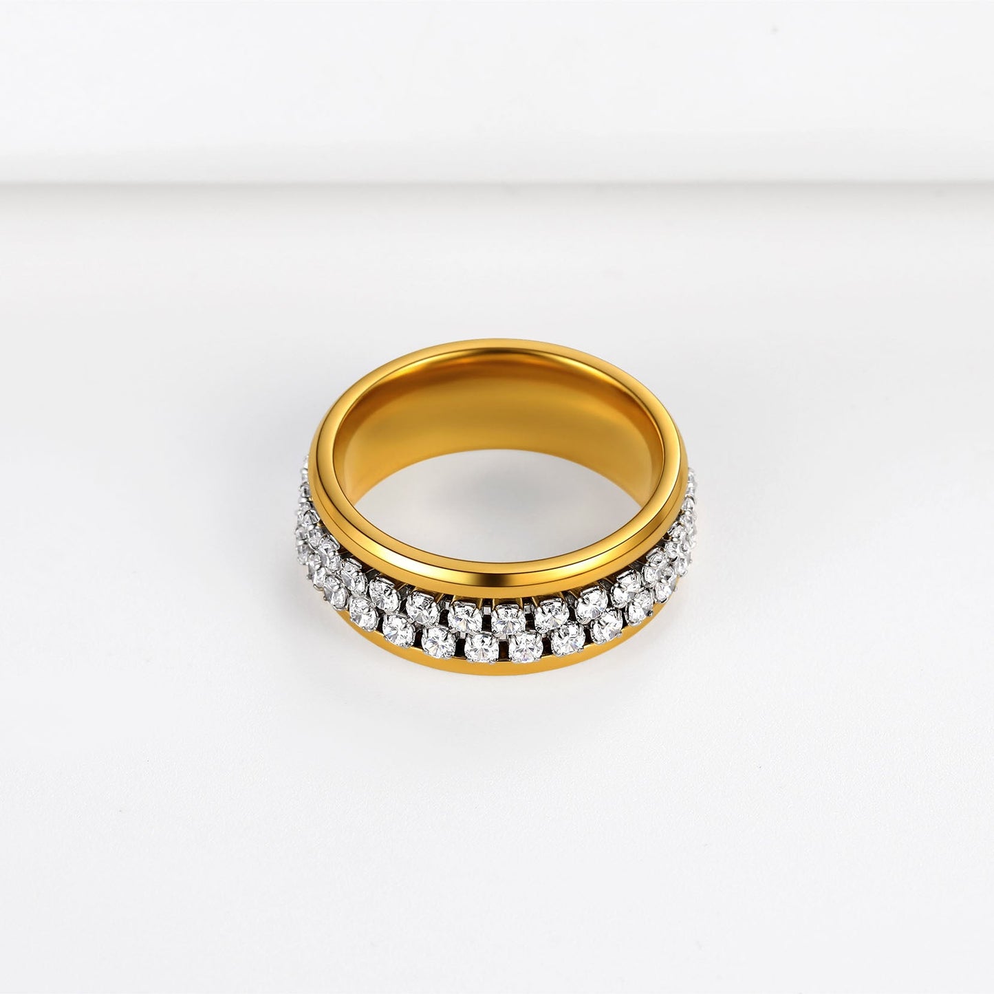 Trivora Cubic Zirconia Ring