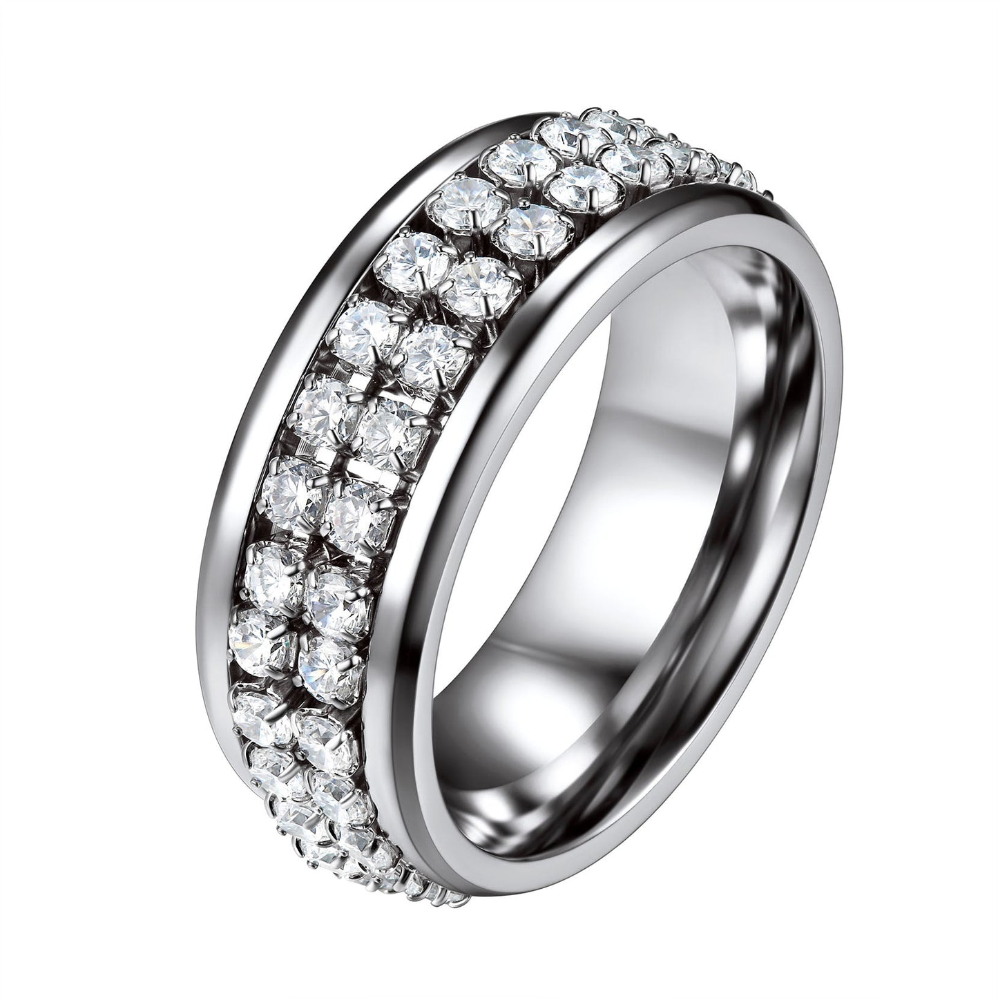 Trivora Cubic Zirconia Ring