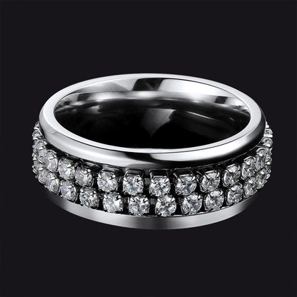 Trivora Cubic Zirconia Ring