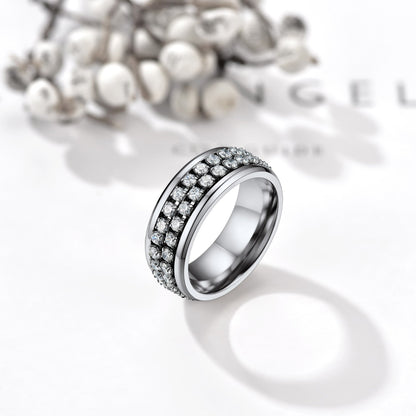 Trivora Cubic Zirconia Ring