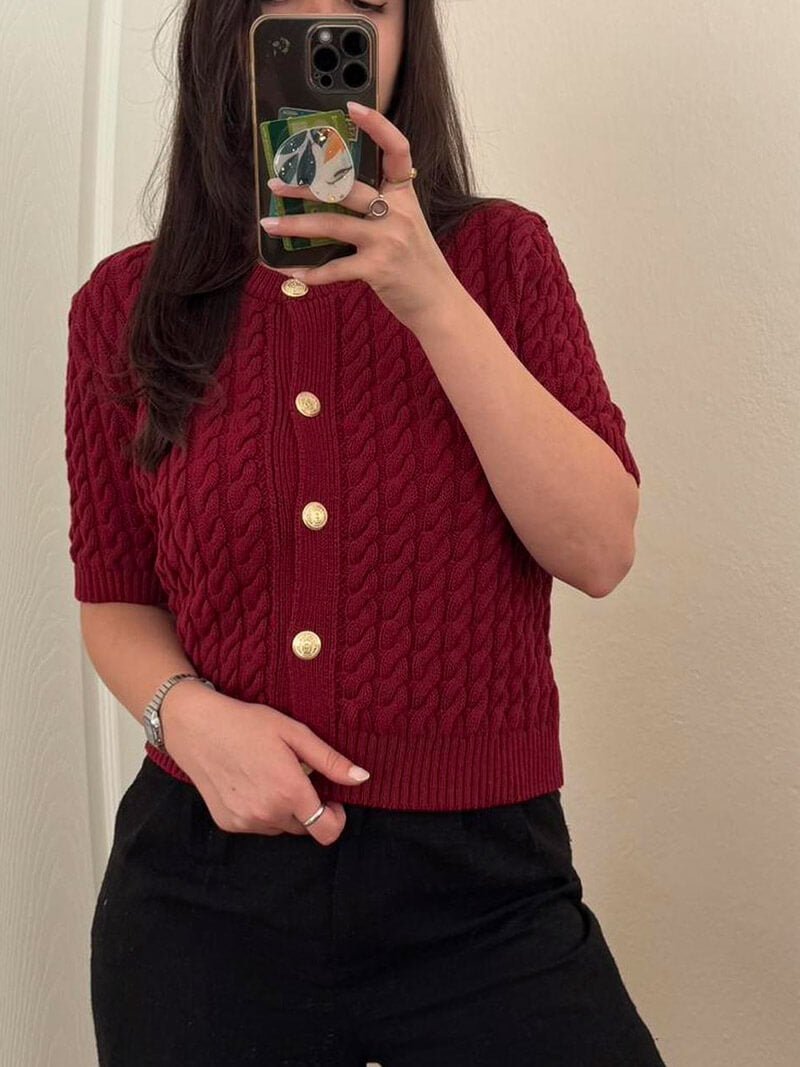 Calla Knitted Top