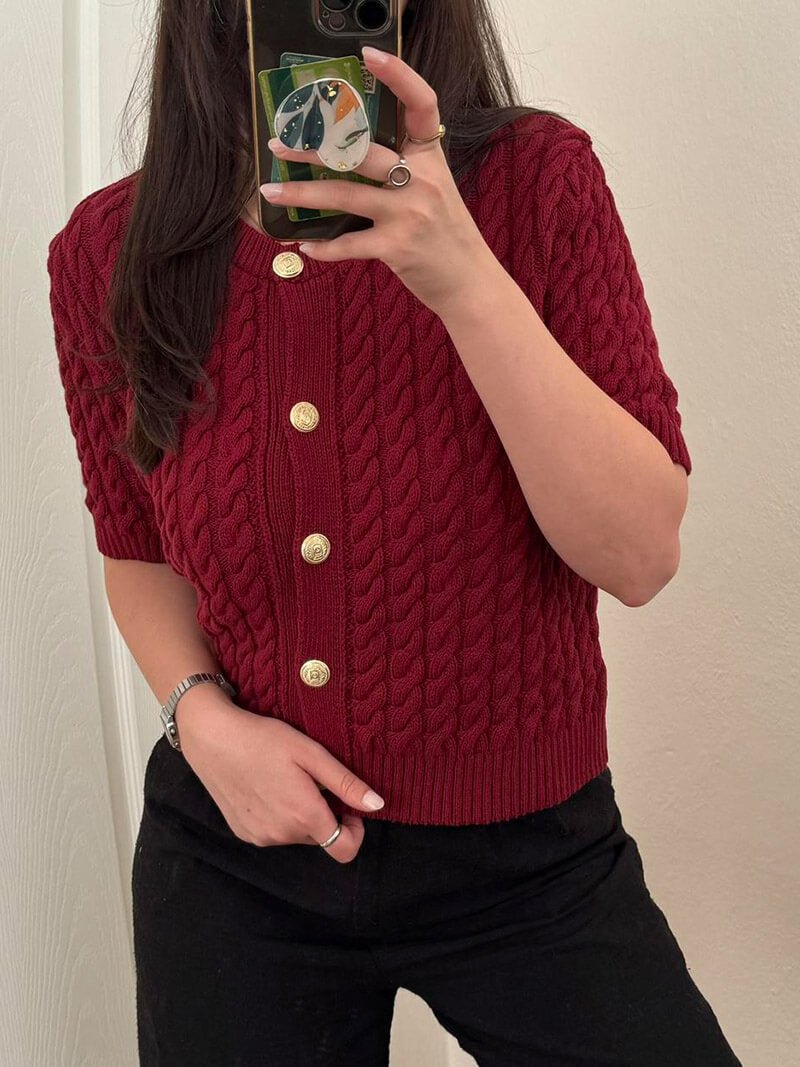 Calla Knitted Top