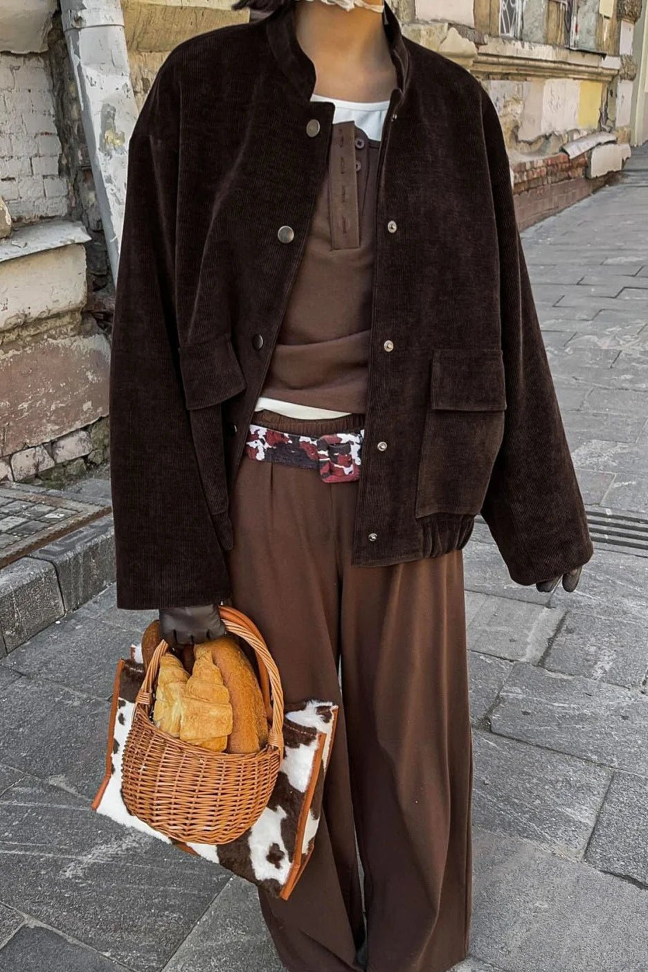 Cassy Brown Corduroy Jacket