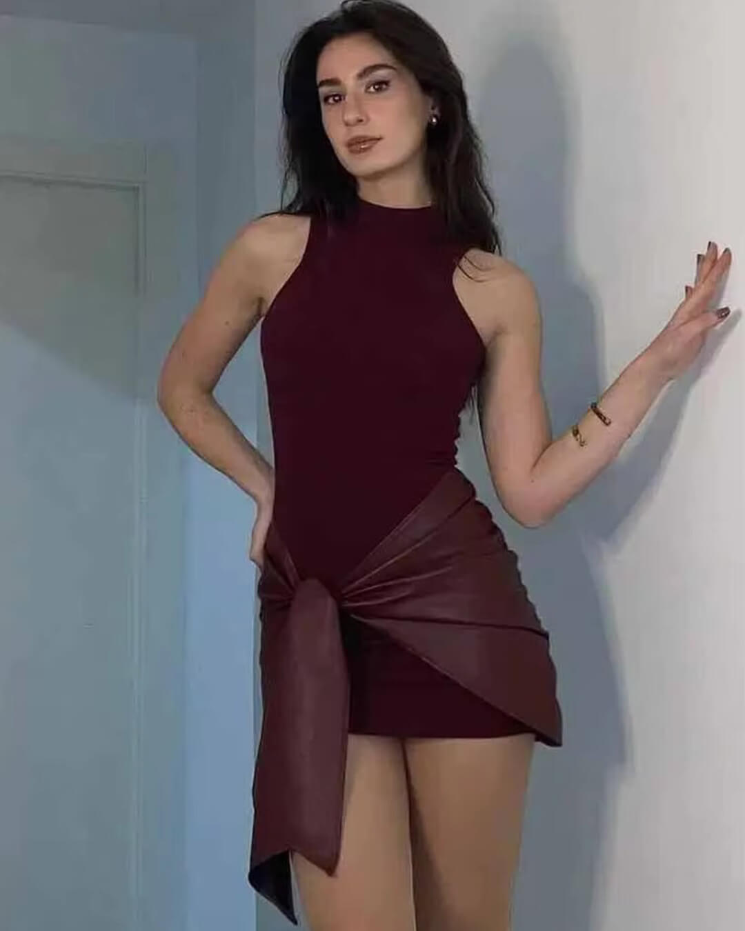 Emily Fitted Mini Dress