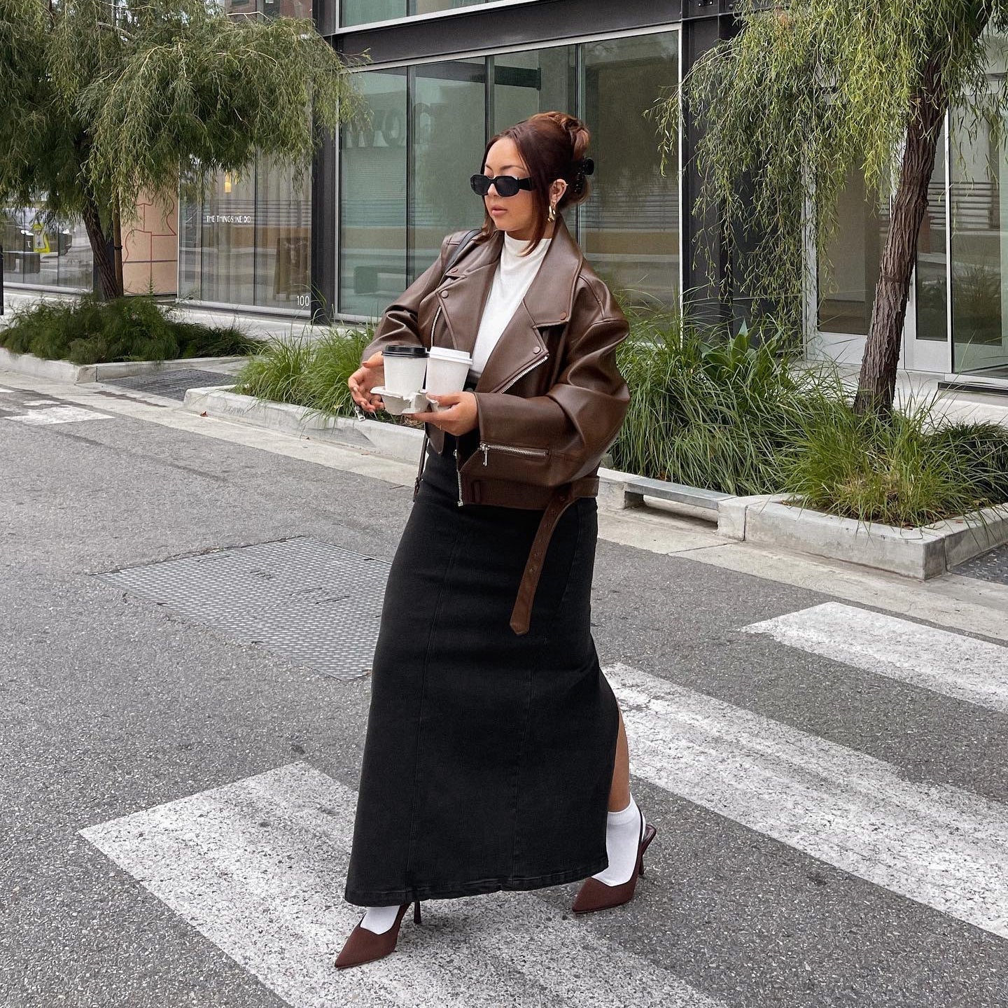 Felicity Vegan Leather Jacket