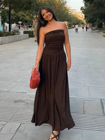 Kendall Bandeau Midi Dress