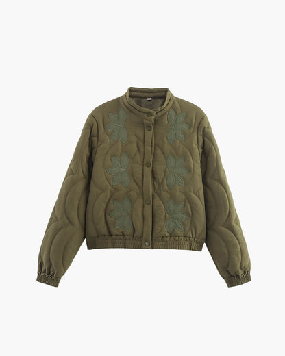 Leonie Quilted Embroidered Jacket