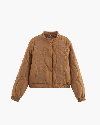 Leonie Quilted Embroidered Jacket