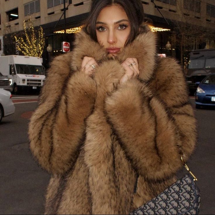 Sandy Faux Fur Jacket