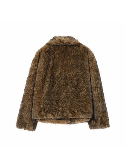 Sandy Faux Fur Jacket