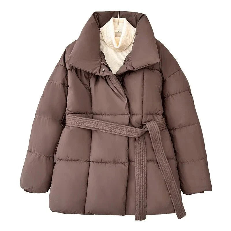 Sofie Stand-Up Collar Puffer Jacket