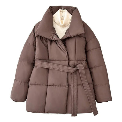 Sofie Stand-Up Collar Puffer Jacket